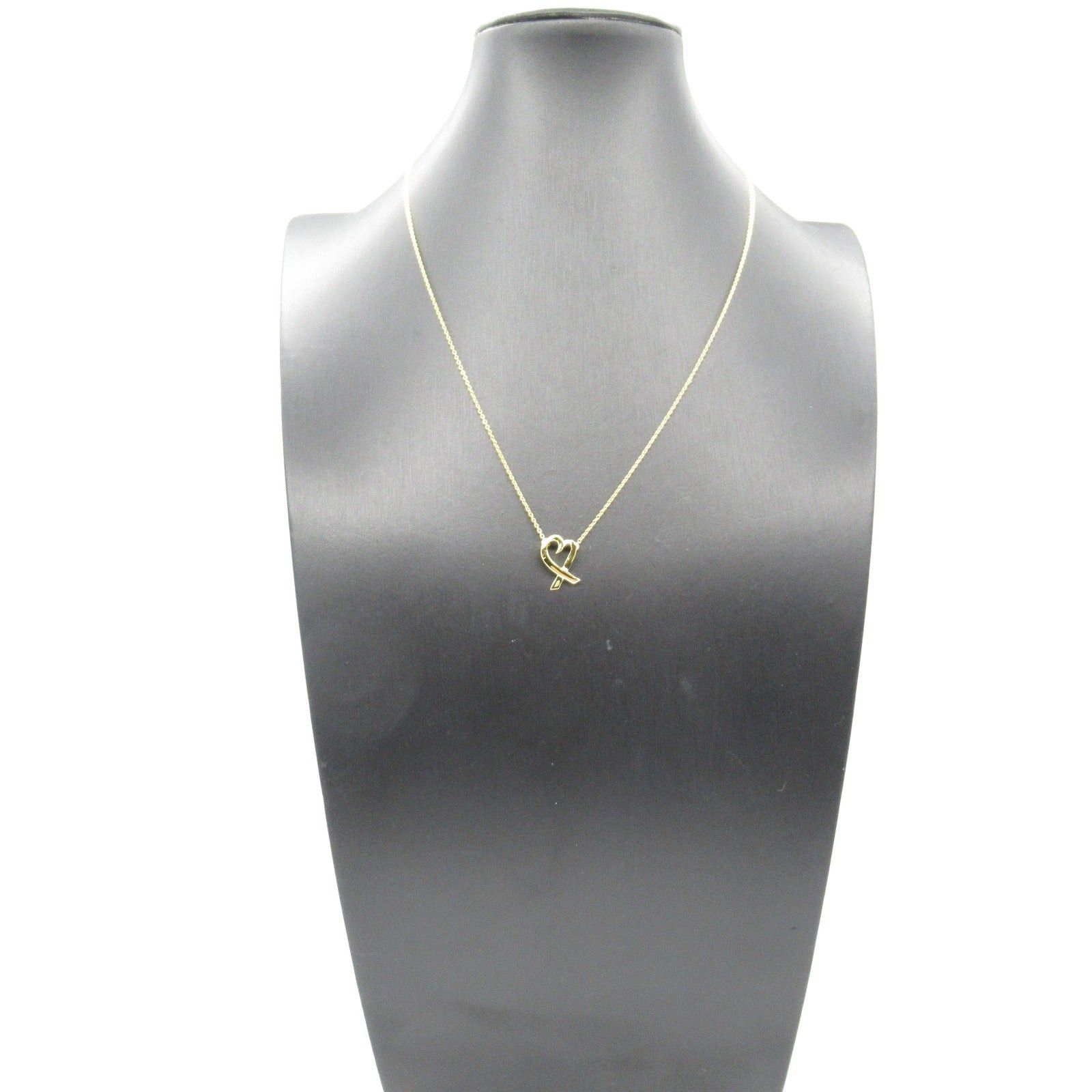 Tiffany & Co. Tiffany Co Loving Heart Necklace K18 (Yellow Gold) Gold Size ONE SIZE - 6 Thumbnail