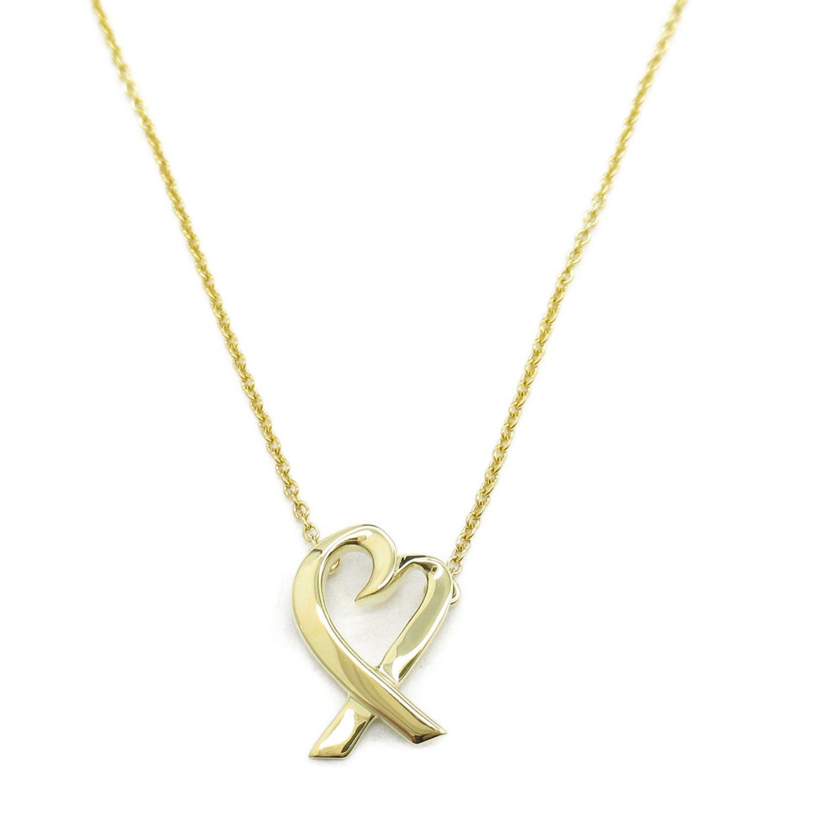Tiffany & Co. Tiffany Co Loving Heart Necklace K18 (Yellow Gold) Gold Size ONE SIZE - 2 Thumbnail