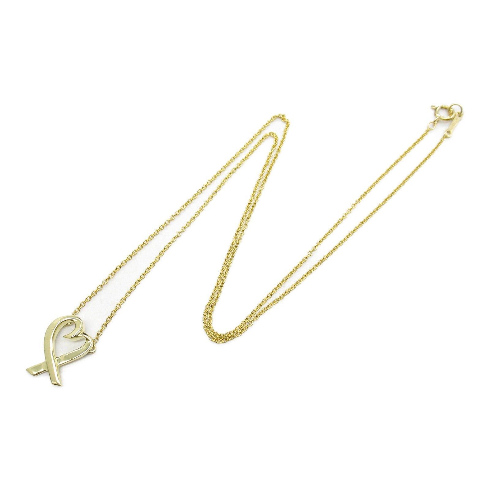Tiffany & Co. Tiffany Co Loving Heart Necklace K18 (Yellow Gold) Gold Size ONE SIZE - 3 Thumbnail