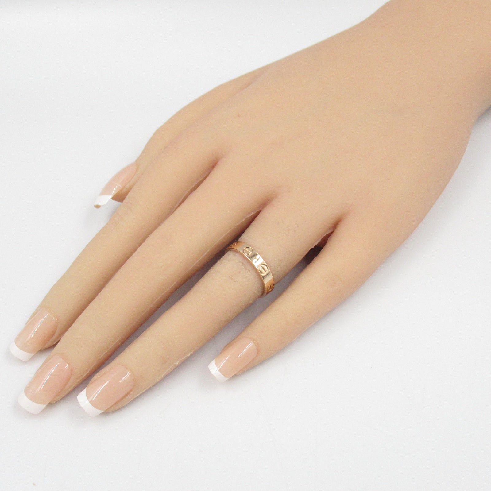 Cartier Cartier Mini Love Ring K18Pg (Pink Gold) Gold Size ONE SIZE - 9 Thumbnail