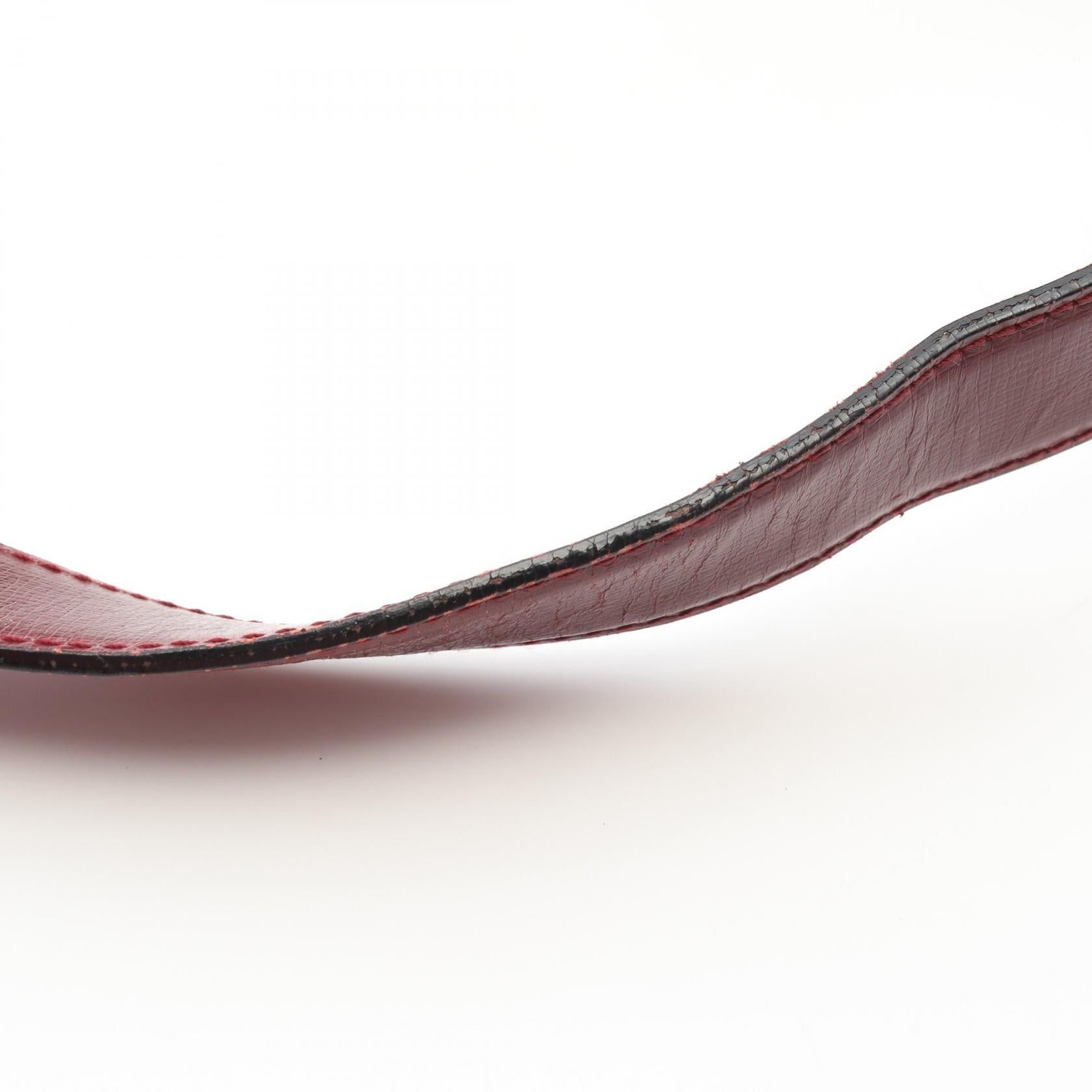 Cartier Cartier Shoulder Bag Leather Burgundy Size ONE SIZE - 13 Thumbnail