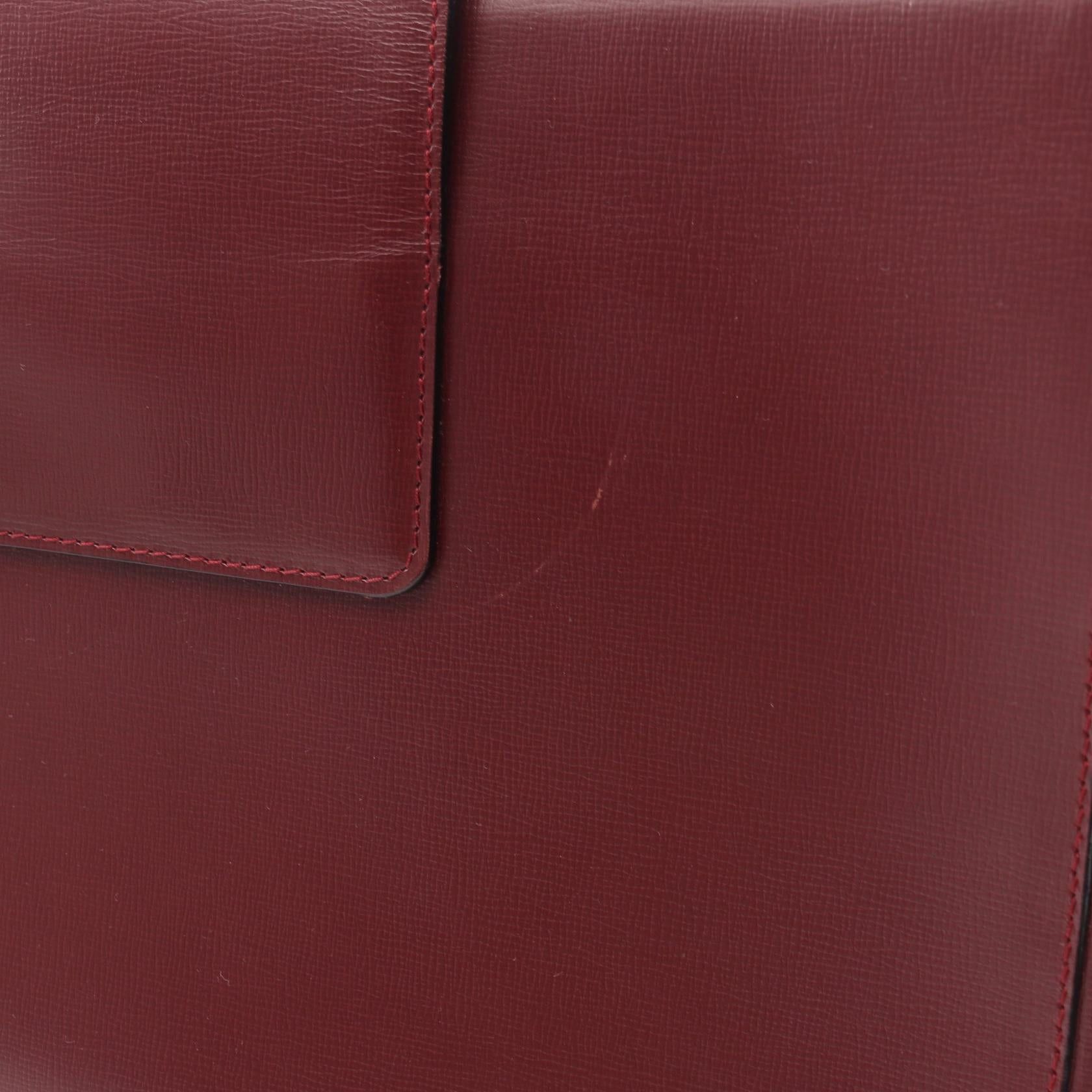 Cartier Cartier Shoulder Bag Leather Burgundy Size ONE SIZE - 11 Thumbnail