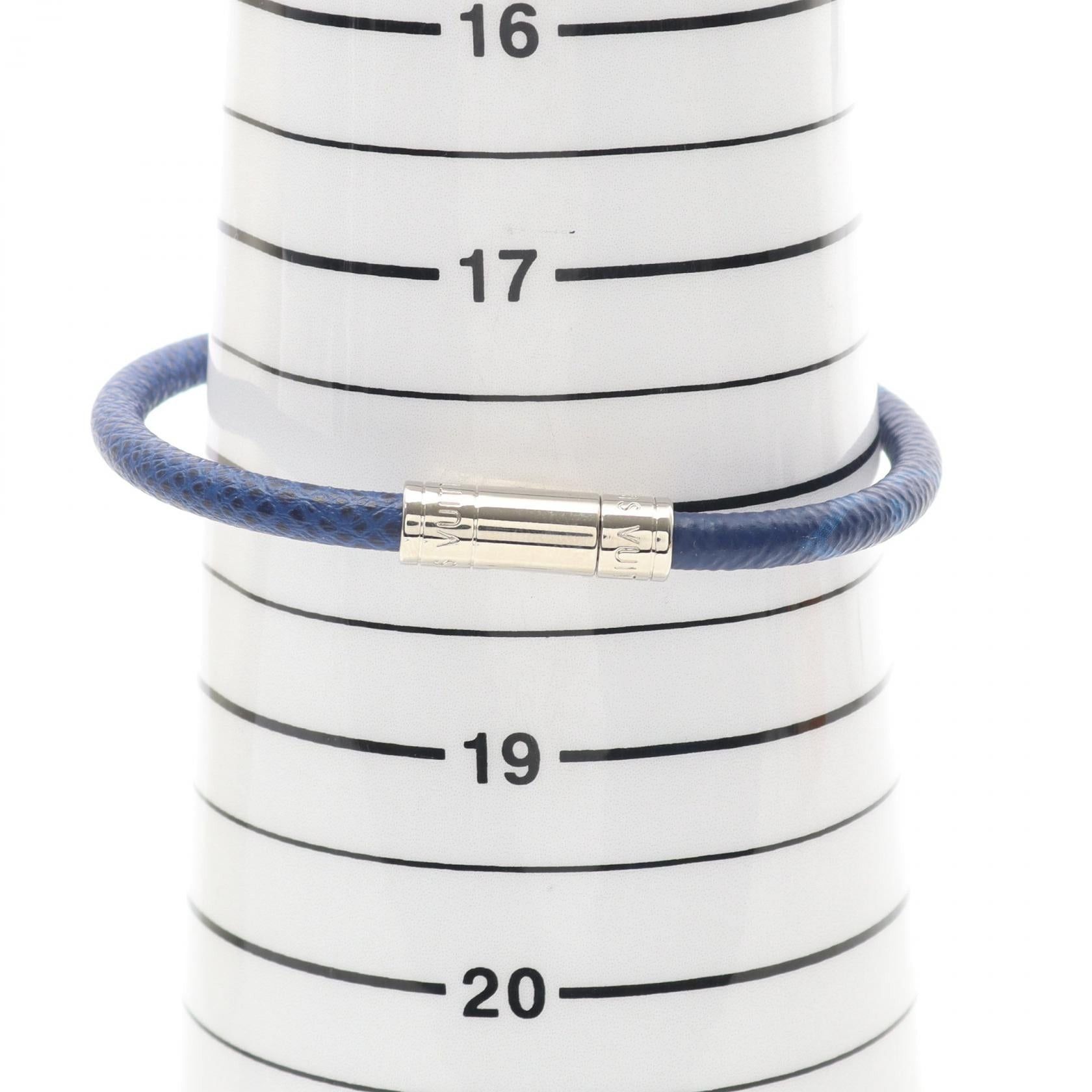 Louis Vuitton Louis Vuitton Taigarama Brasserie Neosplit Set Of 2 Bracelet Leather Blue Green Size ONE SIZE - 7 Thumbnail