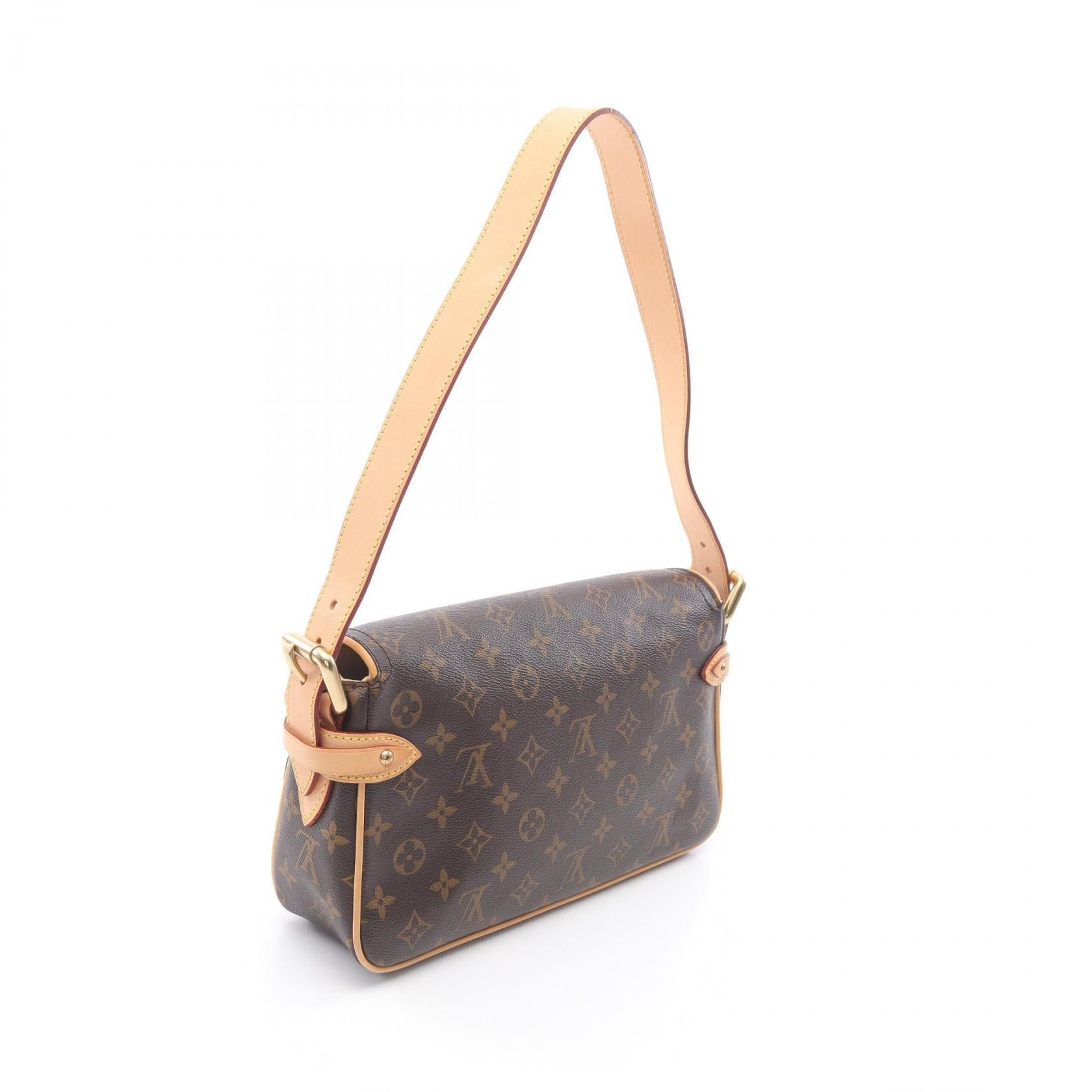 Louis Vuitton Louis Vuitton Hudson Pm Monogram Shoulder Bag Leather Brown Size ONE SIZE - 2 Thumbnail