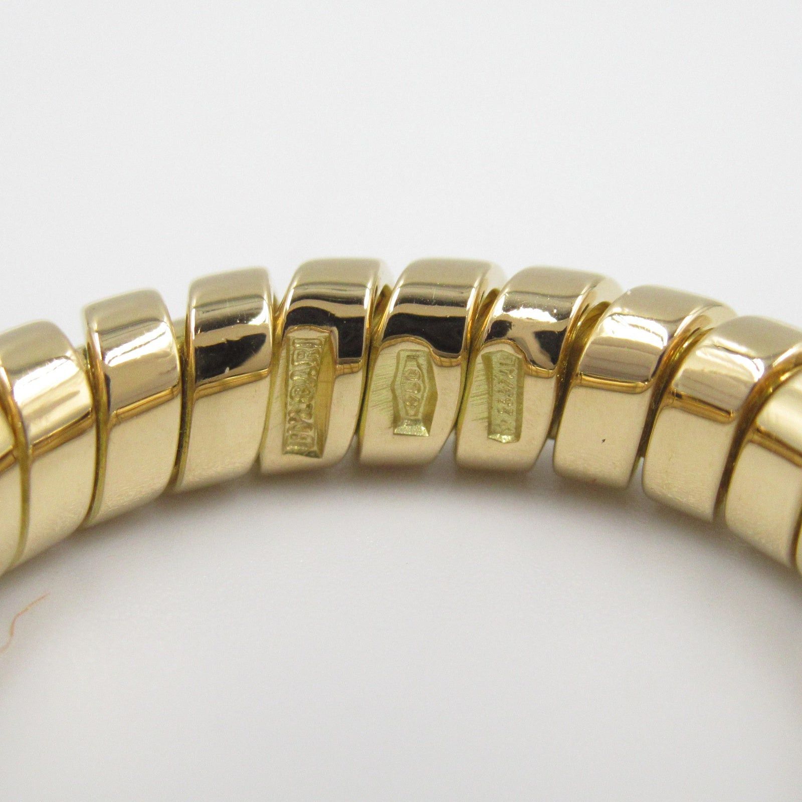Bvlgari Bvlgari Tubogas Ring K18 (Yellow Gold) Gold Size ONE SIZE - 4 Thumbnail