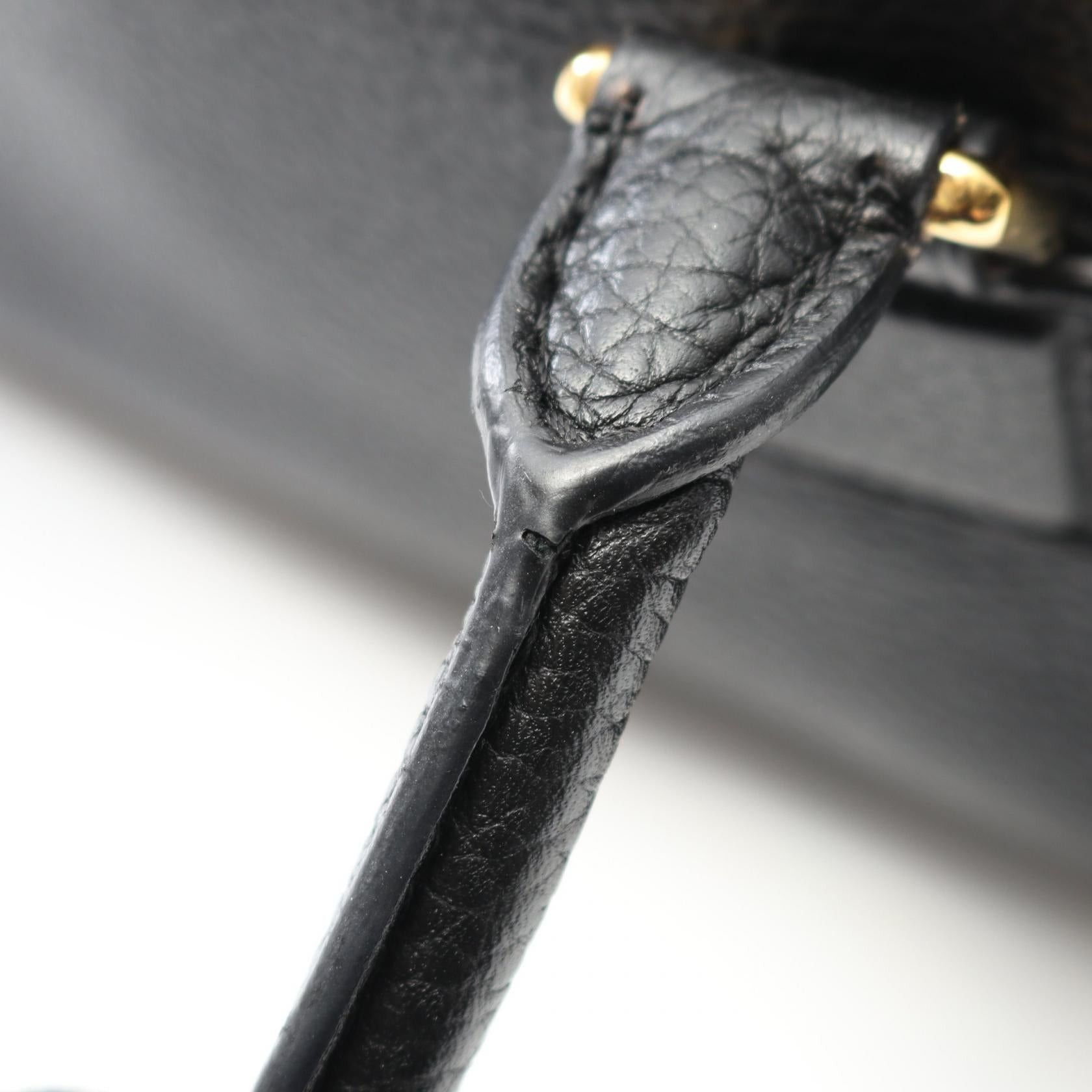 Loewe Loewe Alamo 28 Handbag Leather Black Size ONE SIZE - 5 Thumbnail