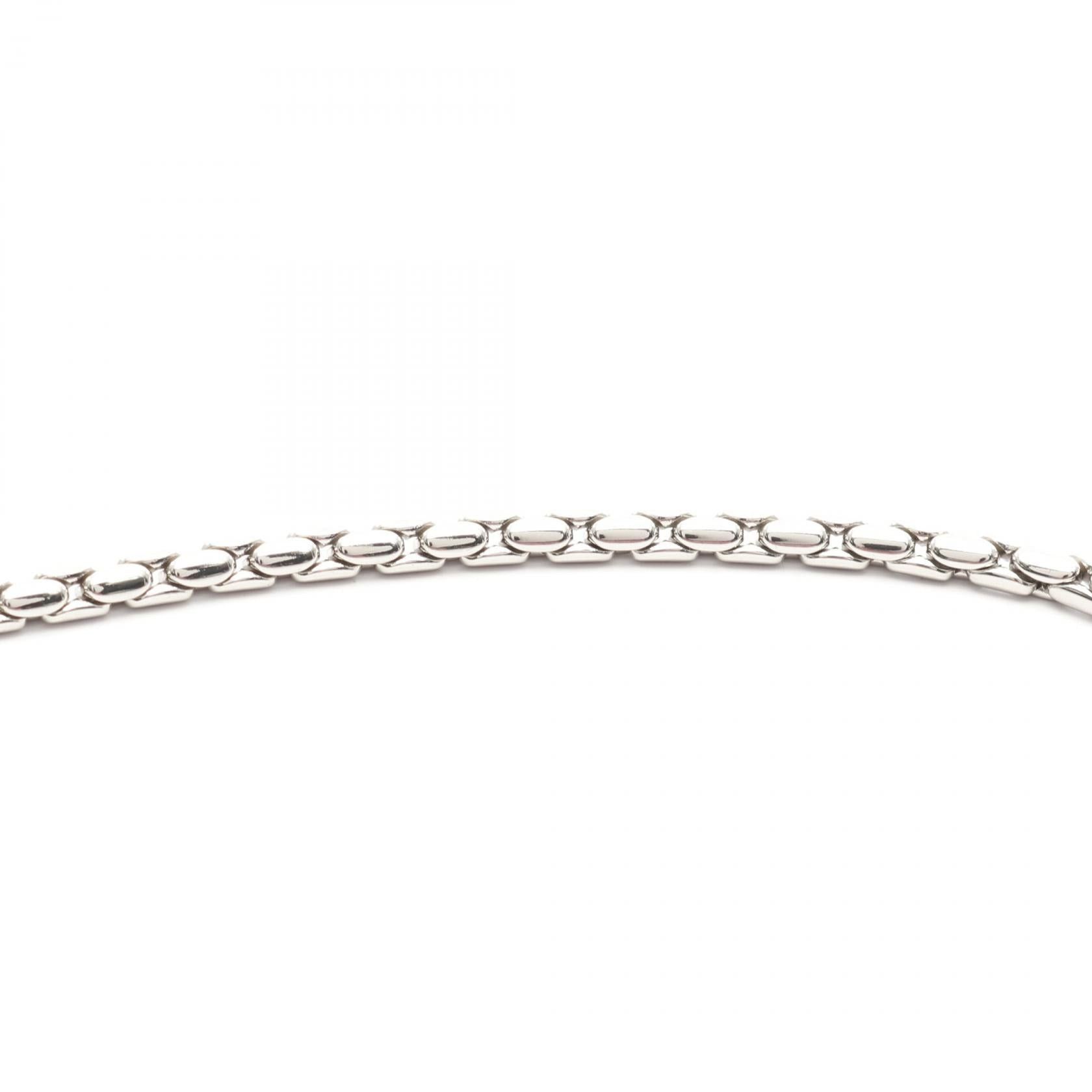 Bvlgari Bvlgari Serpenti Forever Chain Shoulder Bag Stingray Pink Silver Size ONE SIZE - 6 Thumbnail