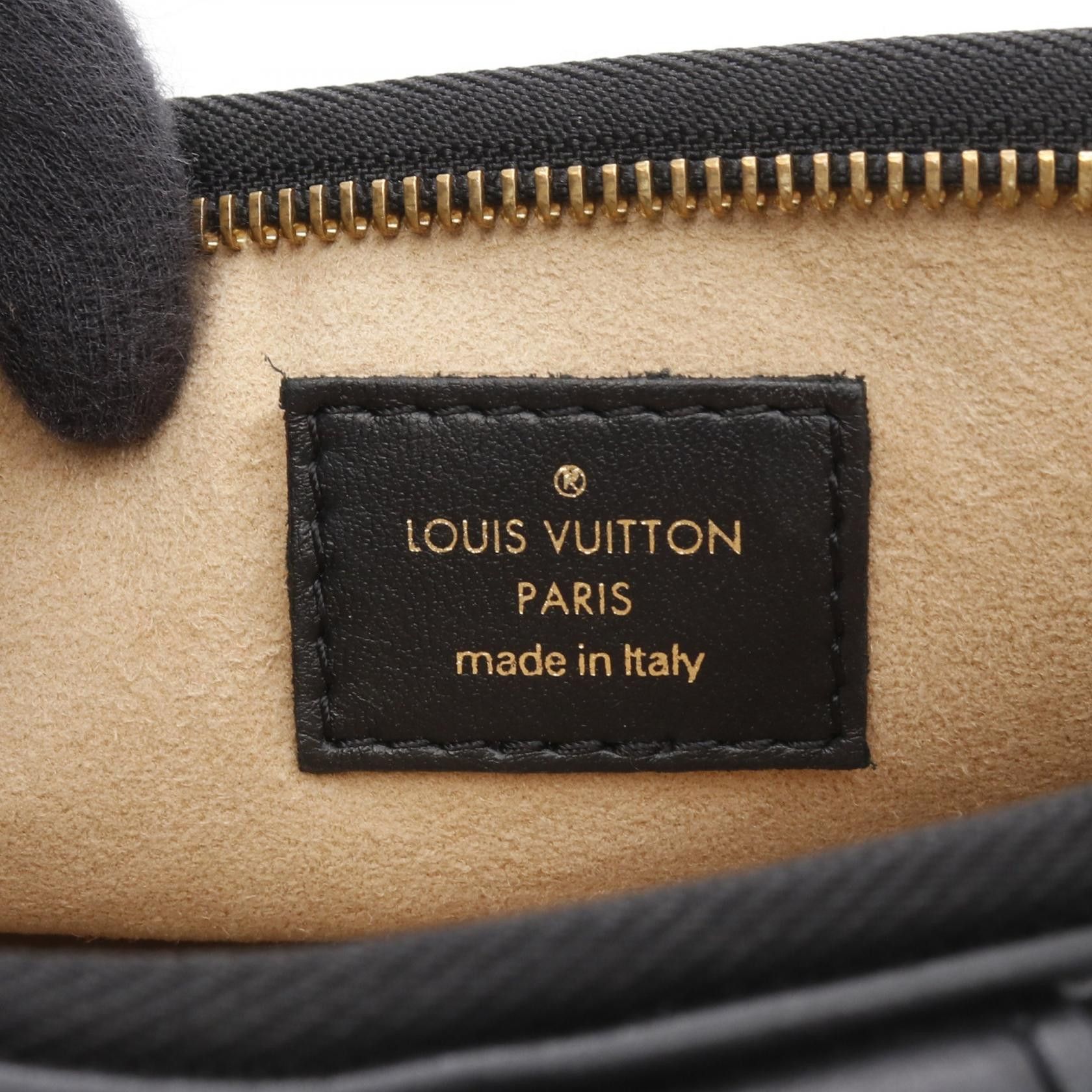 Louis Vuitton Louis Vuitton Troca Pm Noir Chain Handbag Leather Black Size ONE SIZE - 4 Thumbnail