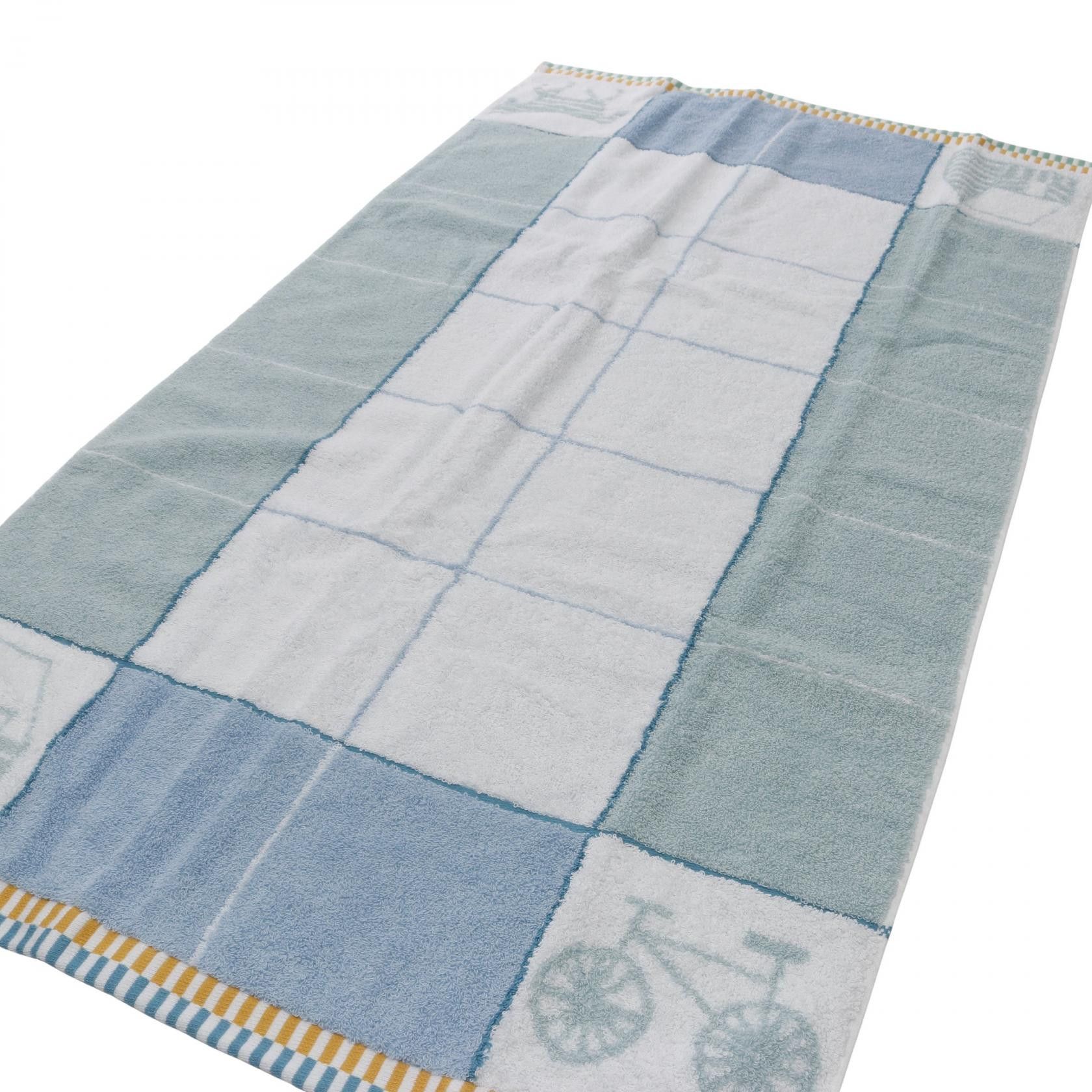 Hermes Hermes Bags Towel Cotton Light Blue Multicolor Size ONE SIZE - 5 Thumbnail