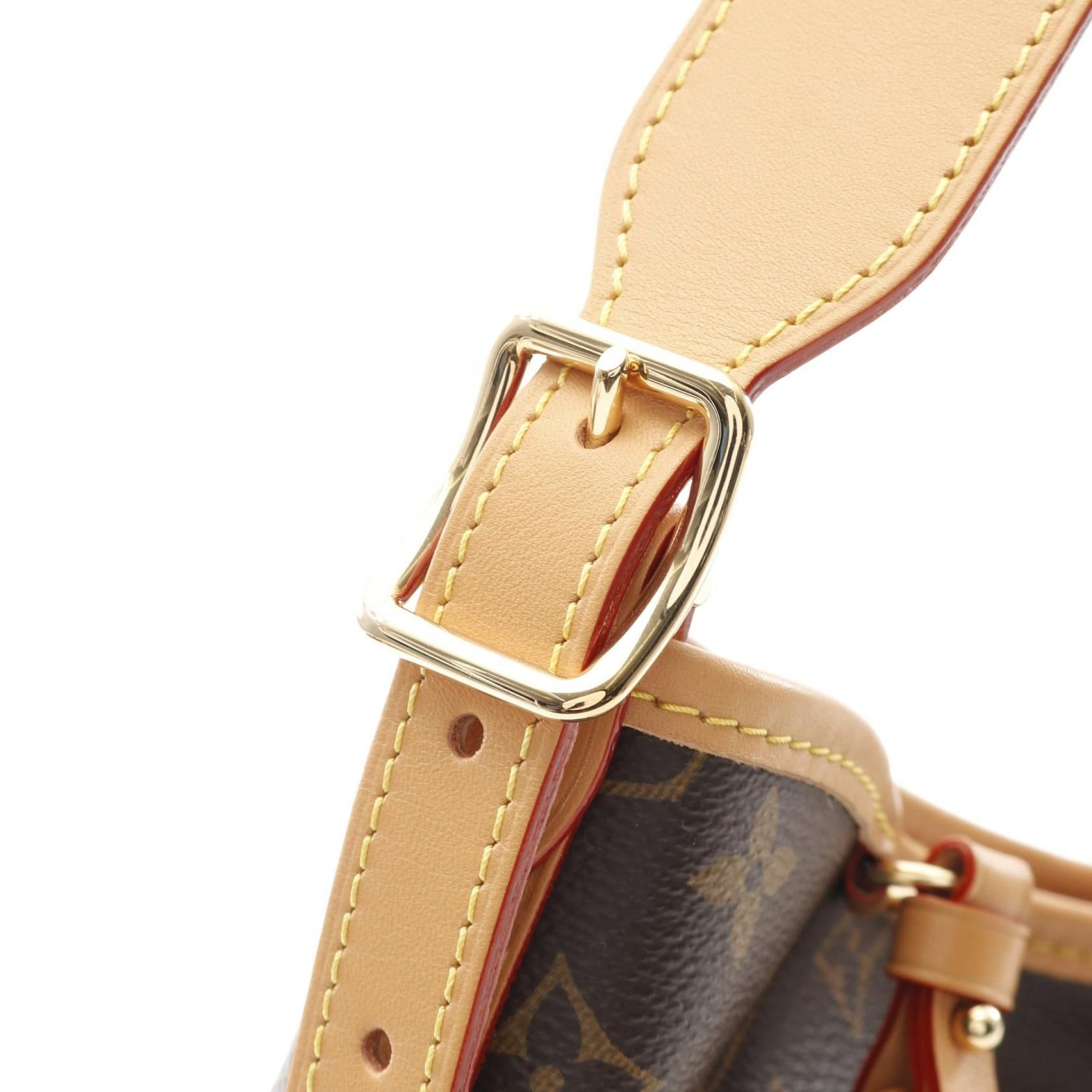 Louis Vuitton Louis Vuitton Carryall Nm Pm Monogram Shoulder Bag Leather Brown Size ONE SIZE - 7 Thumbnail
