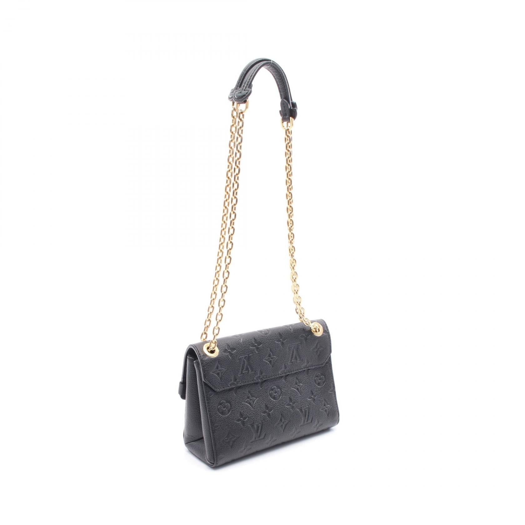Louis Vuitton Louis Vuitton Vavin Bb Monogram Empreinte Noir Double Chain Shoulder Bag Leather Black Size ONE SIZE - 2 Thumbnail