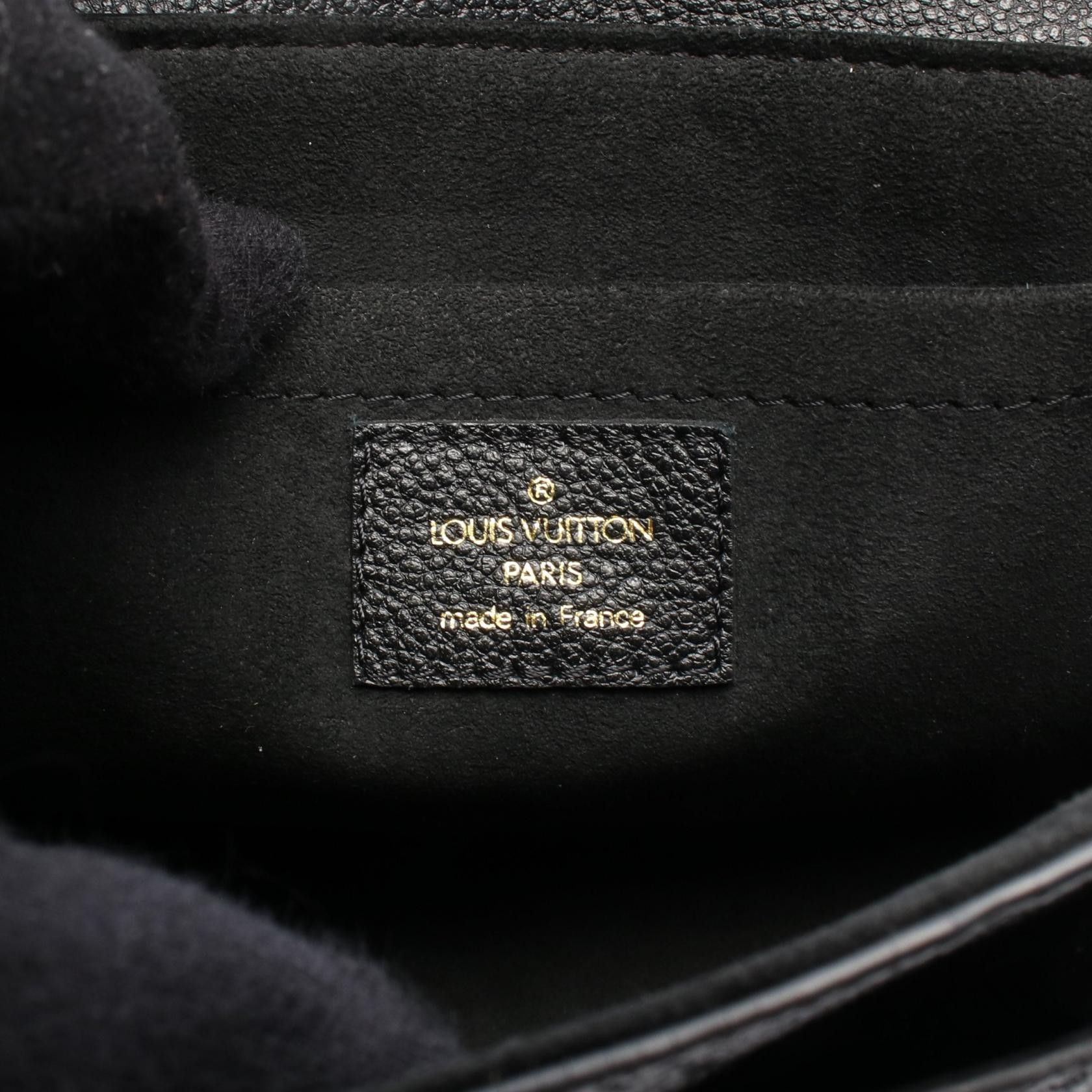 Louis Vuitton Louis Vuitton Vavin Bb Monogram Empreinte Noir Double Chain Shoulder Bag Leather Black Size ONE SIZE - 4 Thumbnail