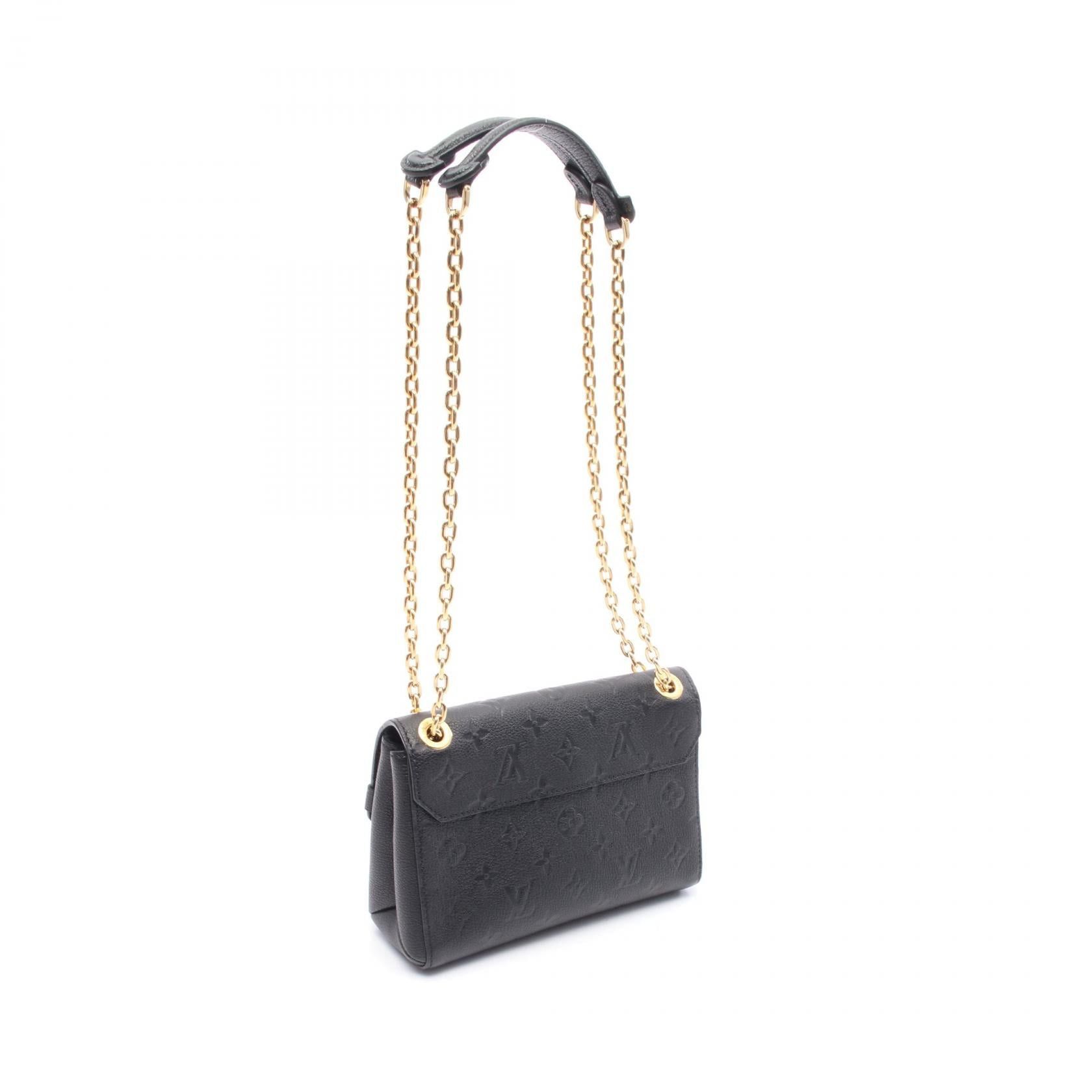 Louis Vuitton Louis Vuitton Vavin Bb Monogram Empreinte Noir Double Chain Shoulder Bag Leather Black Size ONE SIZE - 2 Thumbnail