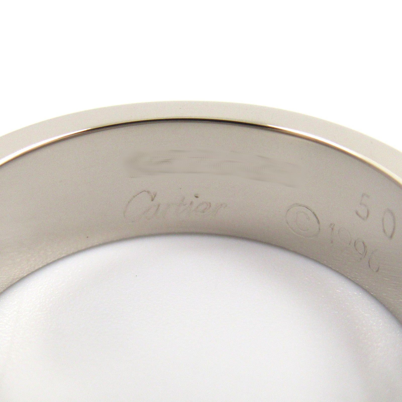 Cartier Cartier Love Ring K18Wg (White Gold) Silver Size ONE SIZE - 4 Thumbnail