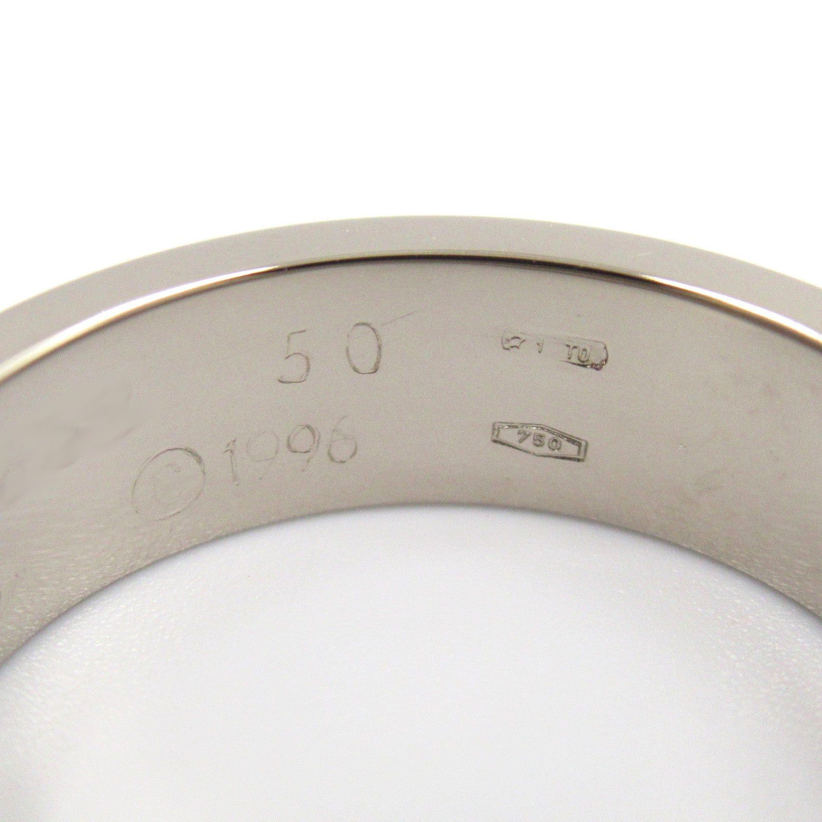 Cartier Cartier Love Ring K18Wg (White Gold) Silver Size ONE SIZE - 5 Thumbnail