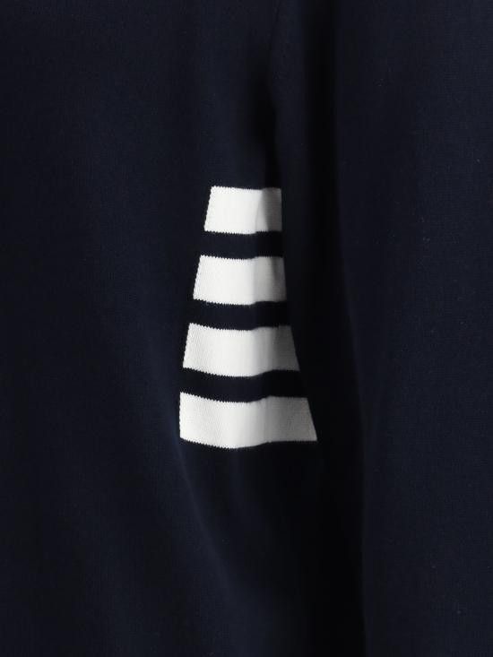 Thom Browne THOM BROWNE Men Sweater MKA543AY3043 415 BLUE Size US M / EU 48-50 / 2 - 3 Thumbnail