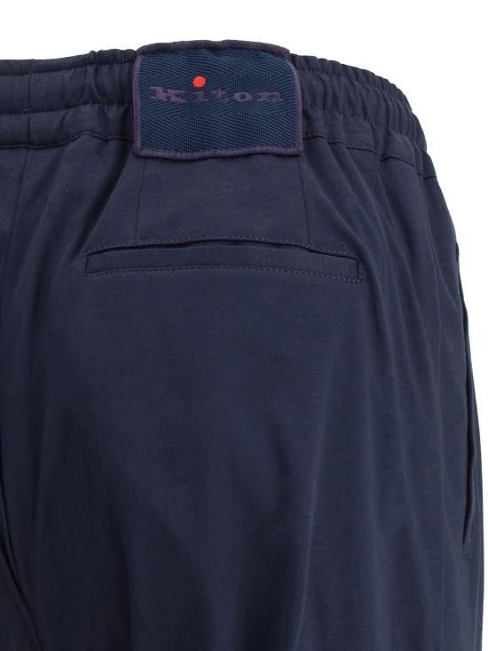 Kiton KITON Men Straight Pants UP1LACK06R4911000 BLU BLUE Size US 34 / EU 50 - 3 Thumbnail