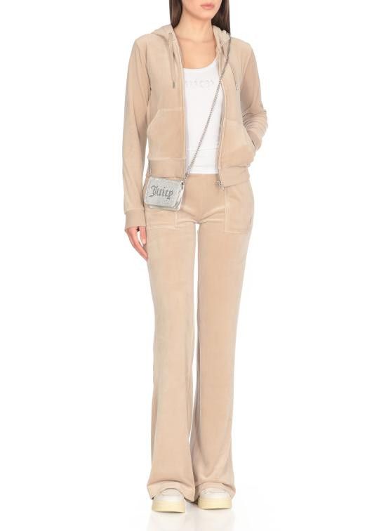 Juicy Couture JUICY COUTURE Women Hoodies VEJB70001WPF JS7 Beige Size XS / US 0-2 / IT 36-38 - 2 Thumbnail
