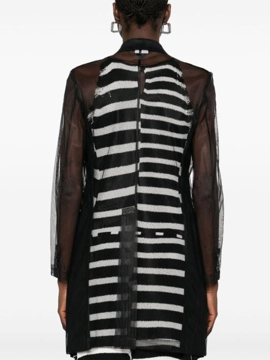 Comme des Garcons COMME DES GARCONS Women Coats GOJ002 0511 Black Size M / US 6-8 / IT 42-44 - 2 Thumbnail