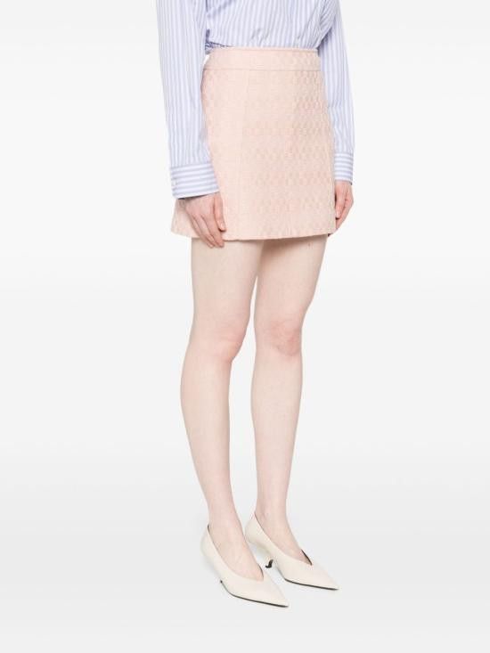 Celine CELINE Women Mid Skirts RJ00M0774 23RP Pink Size 27" / US 4 / IT 40 - 5 Thumbnail