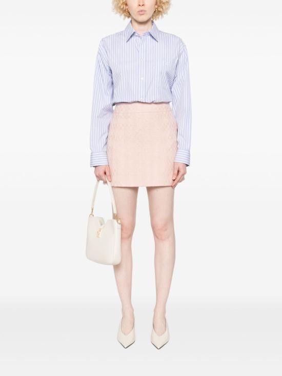 Celine CELINE Women Mid Skirts RJ00M0774 23RP Pink Size 28" / US 6 / IT 42 - 4 Thumbnail
