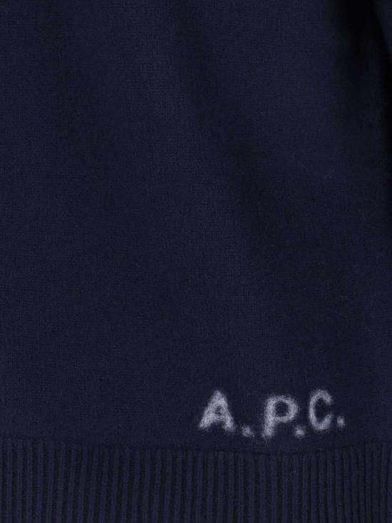 A.P.C. A.P.C. Men Sweater WVBDJ H23059 IAK Blue Size US M / EU 48-50 / 2 - 3 Thumbnail