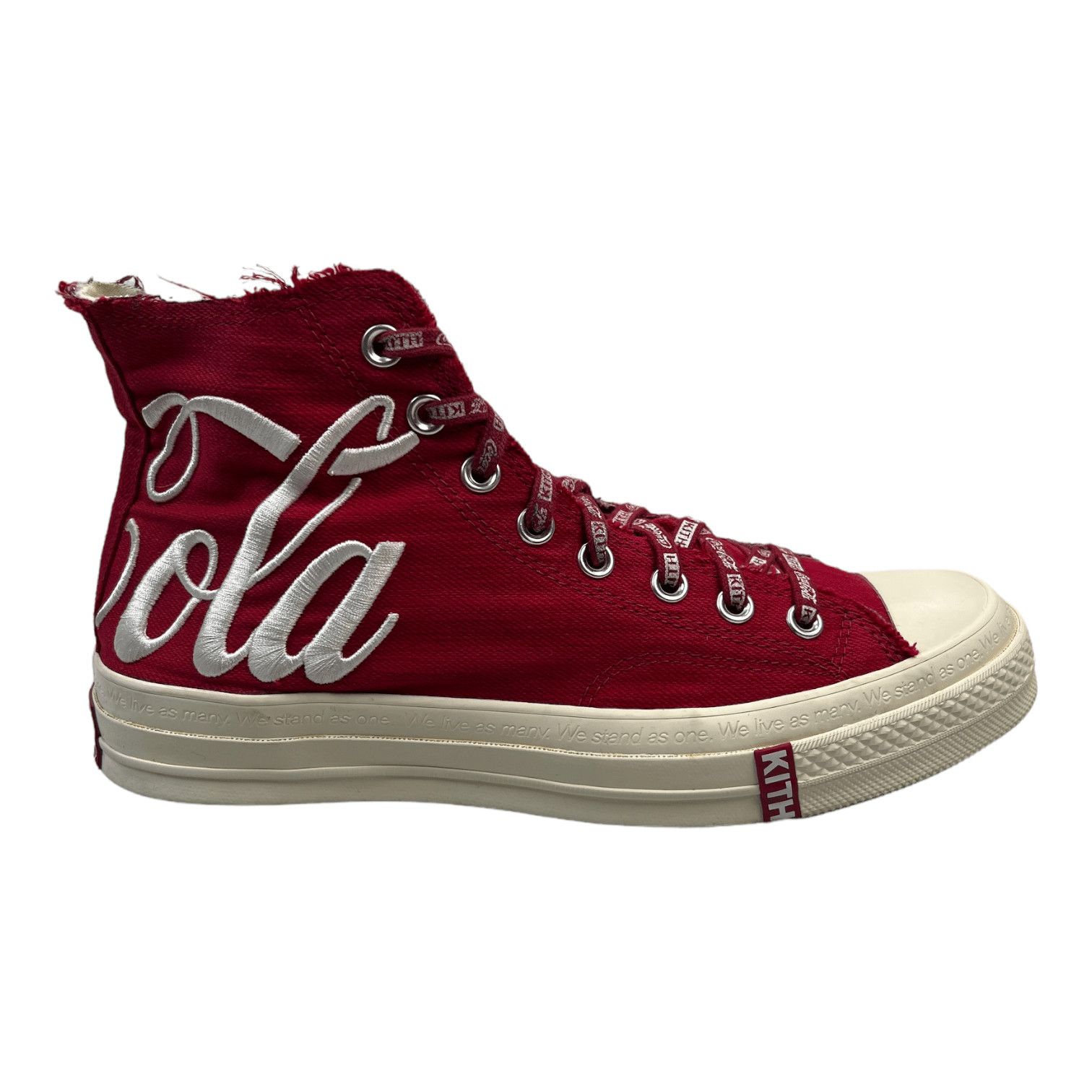 Chuck Taylor All-Star 70s Hi Kith x Coca Cola Red