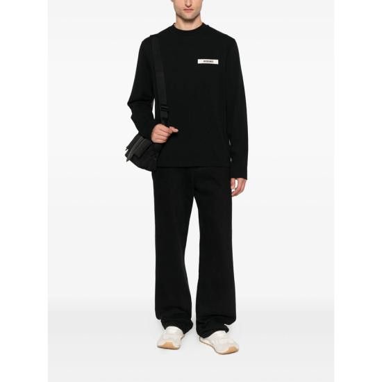 Jacquemus JACQUEMUS Men T-Shirts TSM00570 AJ00226 990 BLACK Size US M / EU 48-50 / 2 - 2 Thumbnail