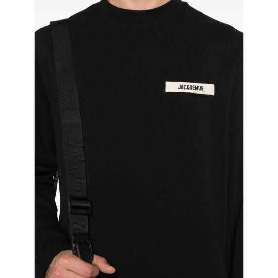 Jacquemus JACQUEMUS Men T-Shirts TSM00570 AJ00226 990 BLACK Size US M / EU 48-50 / 2 - 4 Thumbnail