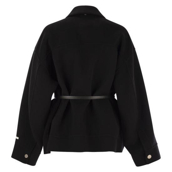 Sportmax SPORTMAX Women Jackets 2522086031600 BLACK Size M / US 6-8 / IT 42-44 - 2 Thumbnail
