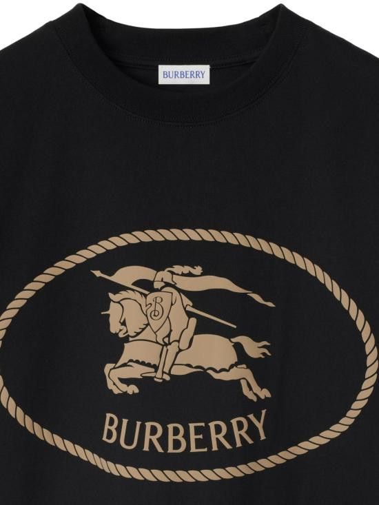 Burberry BURBERRY Men T-Shirts 8110953 A1189 Black Size US M / EU 48-50 / 2 - 2 Thumbnail