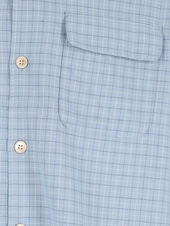 Sunflower SUNFLOWER Men Long Tops 1262 BLUE CHECK Blue Size US M / EU 48-50 / 2 - 3 Thumbnail