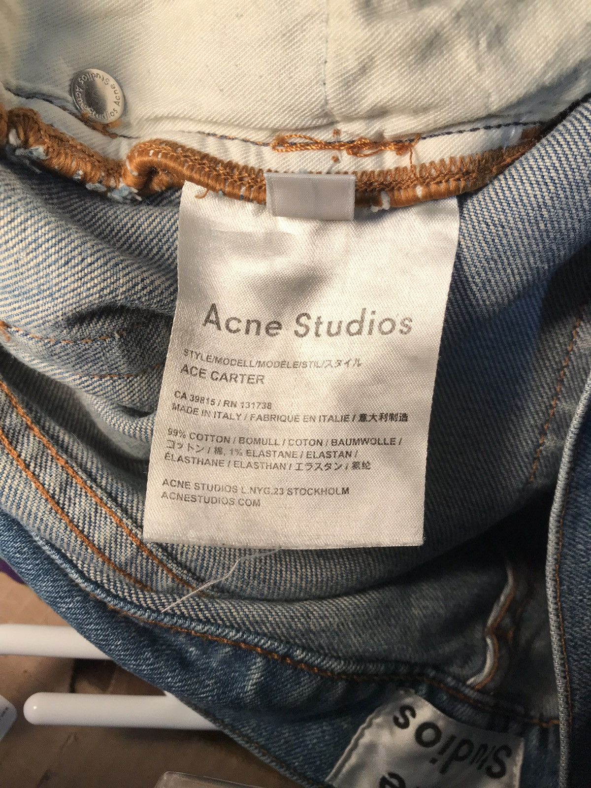 Acne Studios Ace Carter Size US 32 / EU 48 - 4 Thumbnail