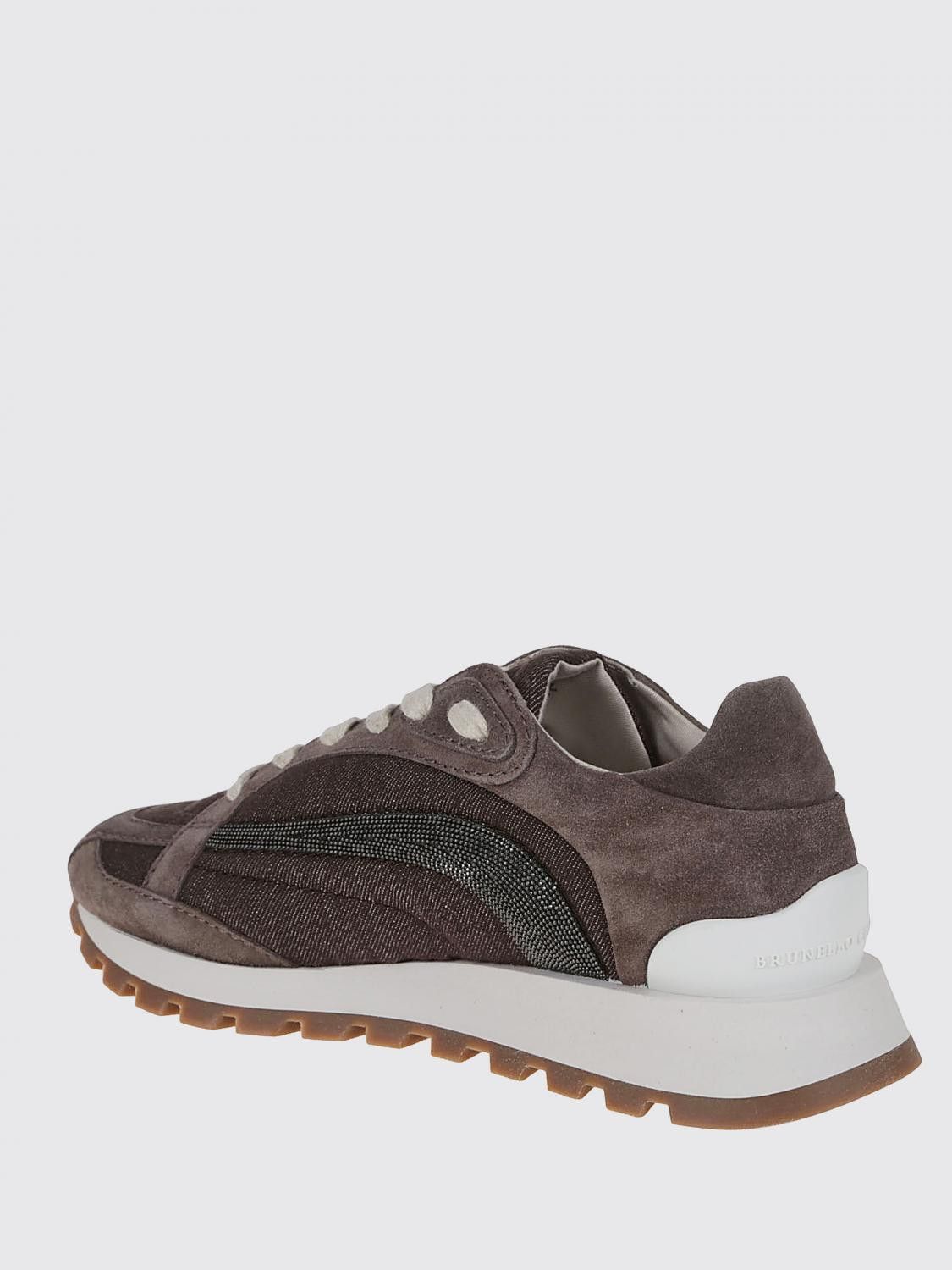 Brunello Cucinelli Brunello Cucinelli Sneakers Woman Brown Size US 6 / IT 36 - 3 Thumbnail