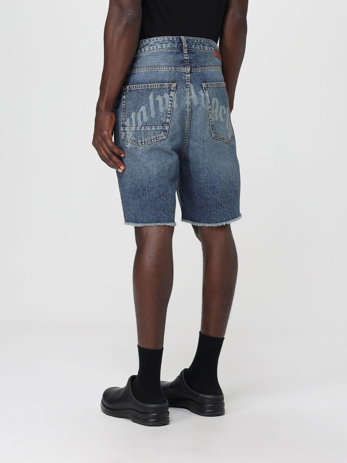 Palm Angels Palm Angels Short Men Blue Size US 32 / EU 48 - 2 Thumbnail