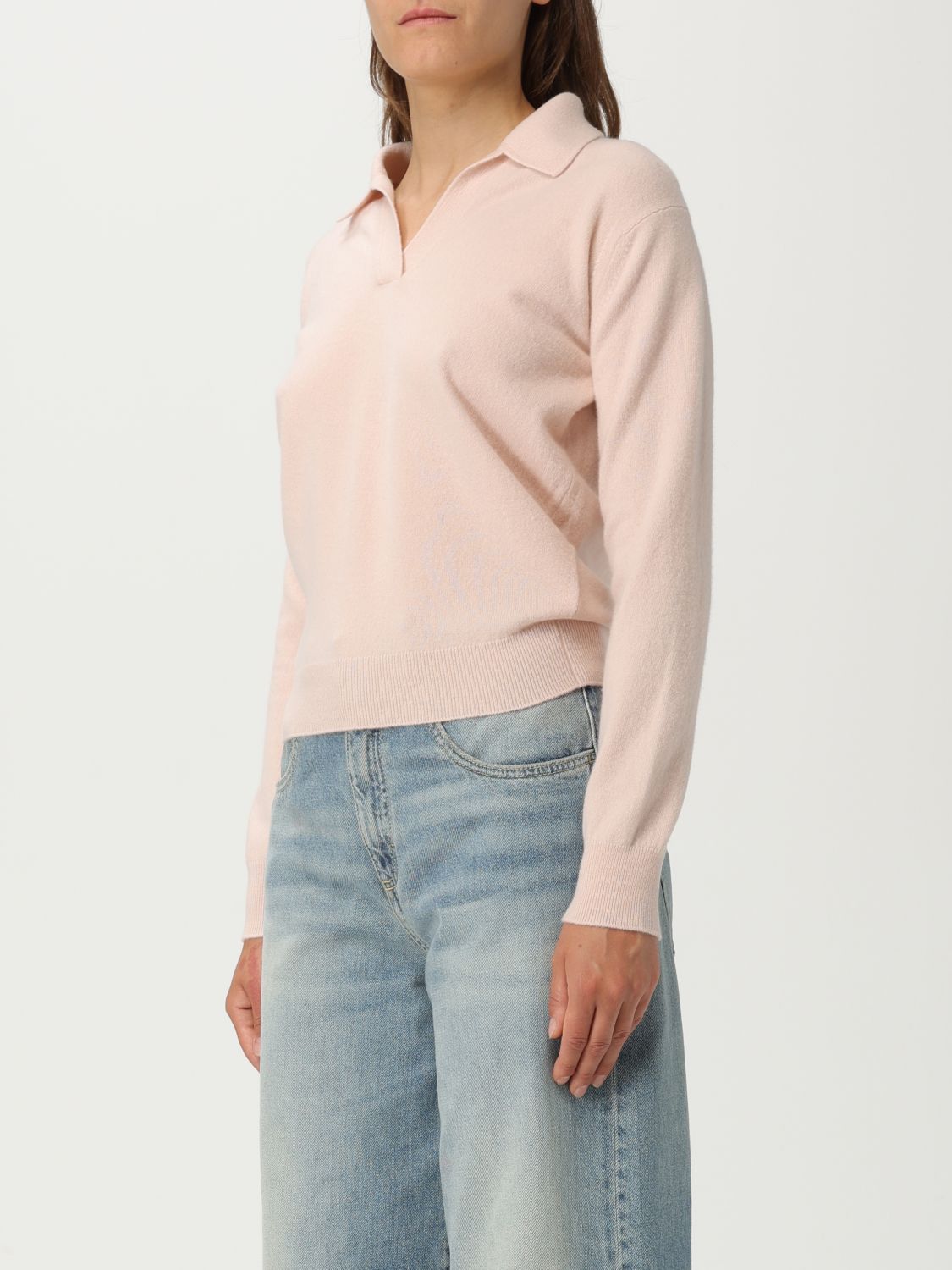 Maison Margiela Maison Margiela Polo Shirt Woman Pink Size M / US 6-8 / IT 42-44 - 4 Thumbnail