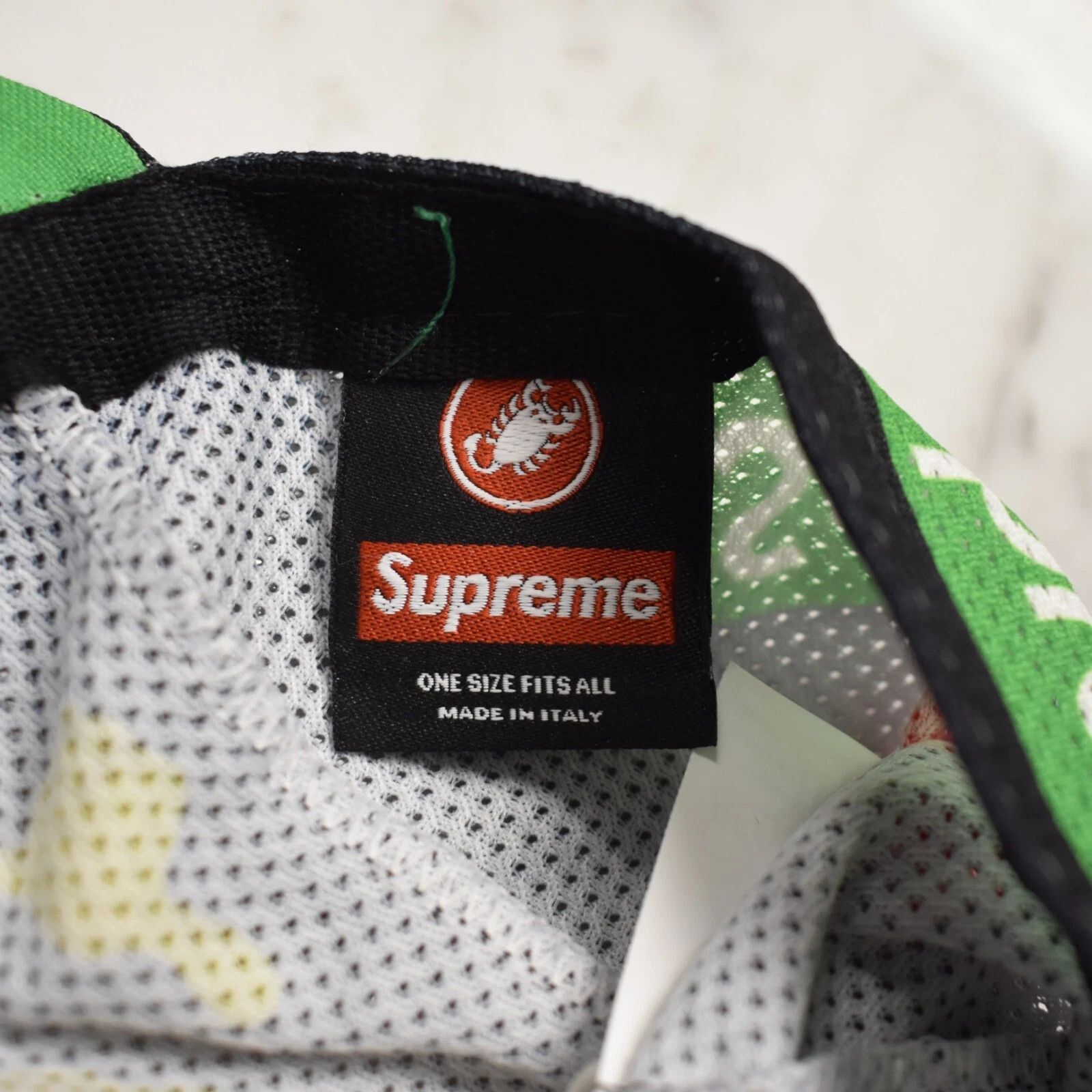 Supreme Supreme Castelli Spongebob Box Logo Cycling Cap Hat Black Size ONE SIZE - 9 Thumbnail