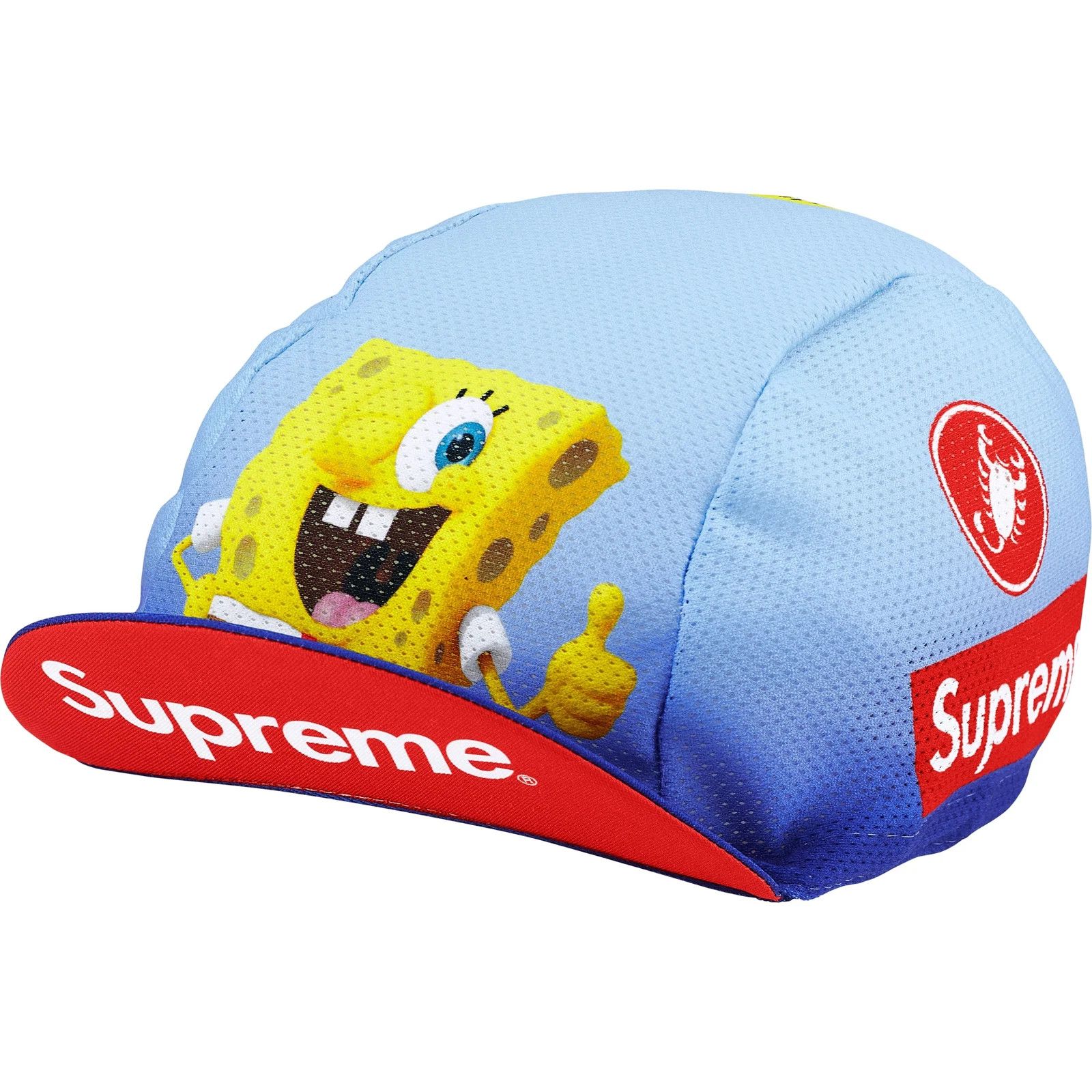 Supreme Supreme Castelli Spongebob Box Logo Cycling Cap Hat Blue Size ONE SIZE - 2 Thumbnail