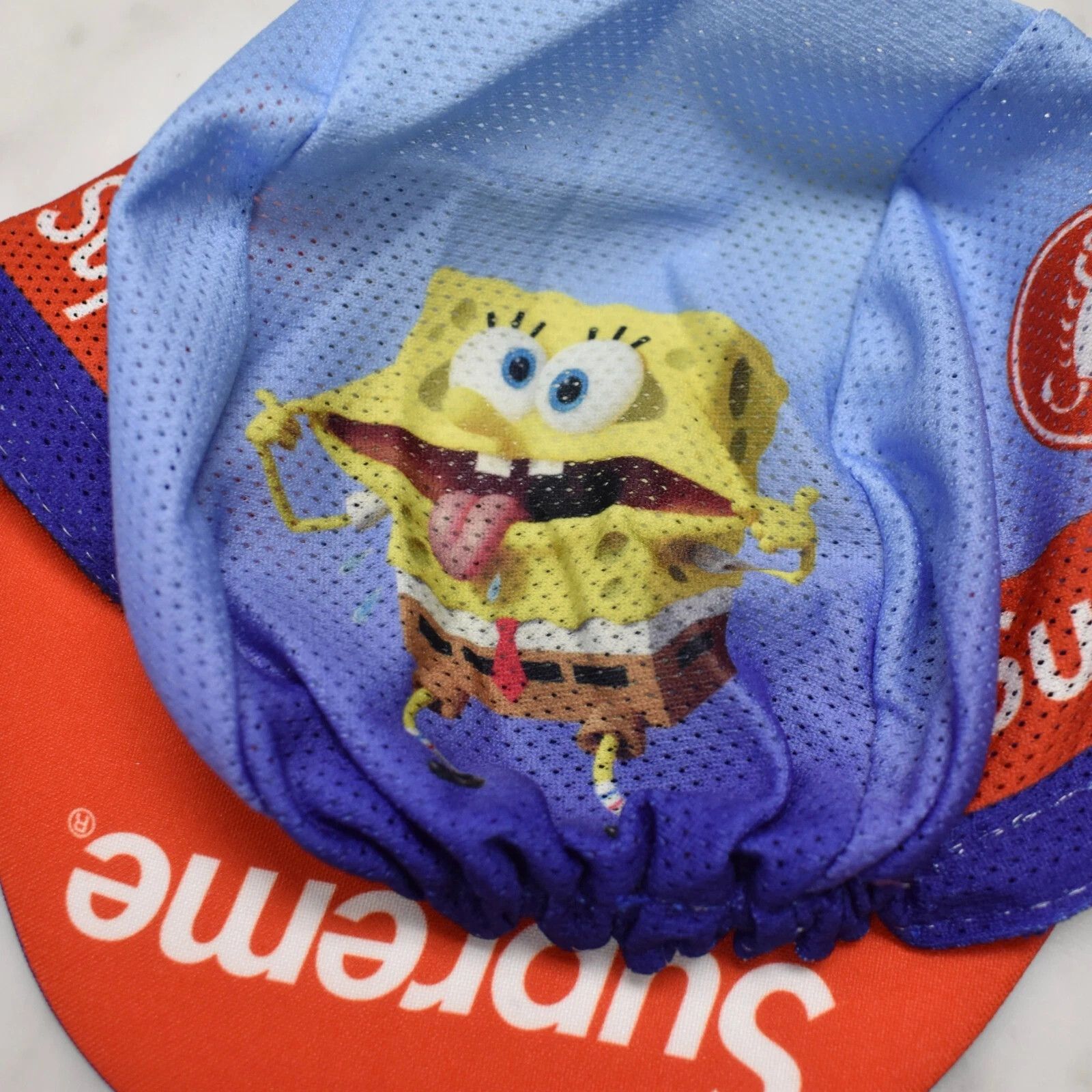 Supreme Supreme Castelli Spongebob Box Logo Cycling Cap Hat Blue Size ONE SIZE - 7 Thumbnail
