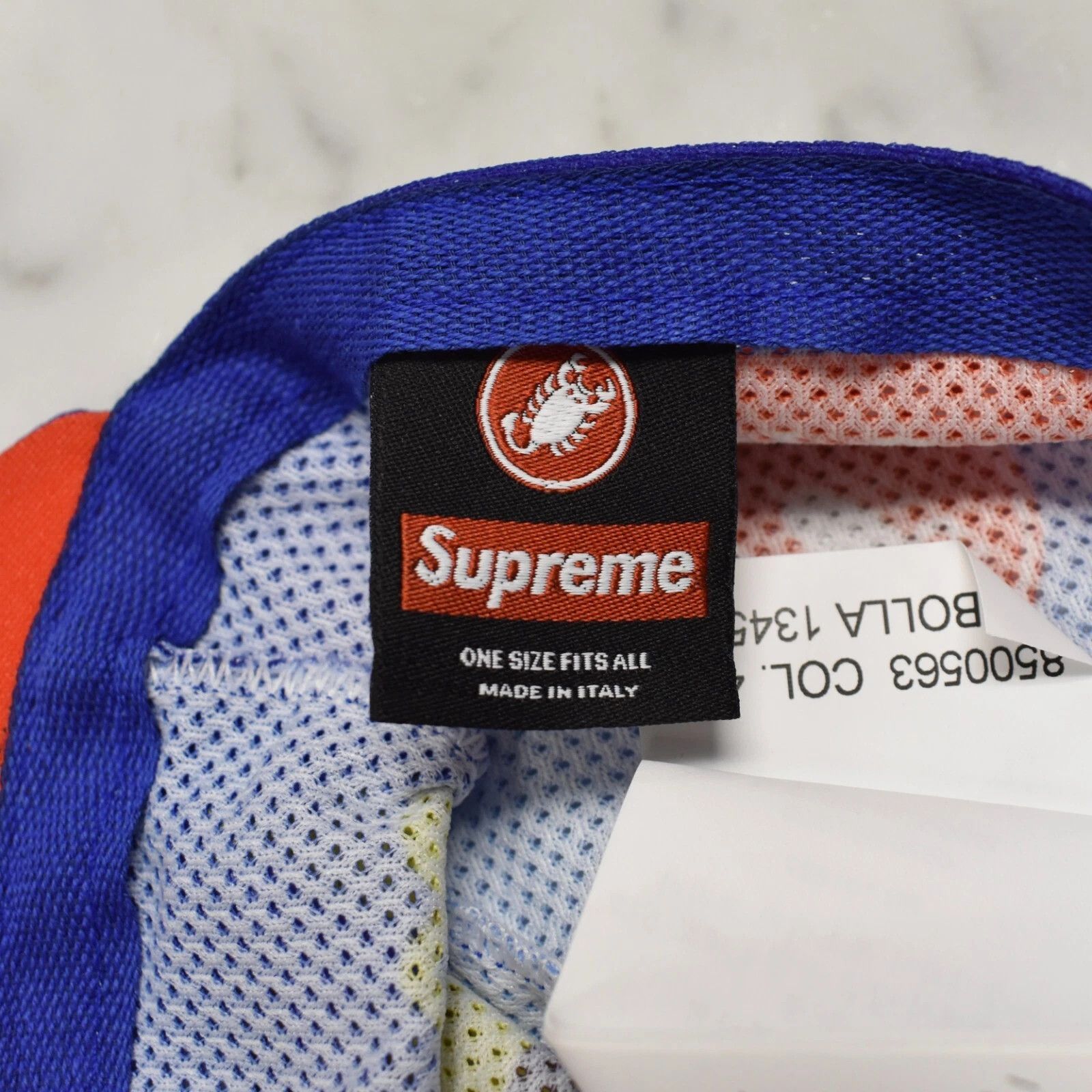 Supreme Supreme Castelli Spongebob Box Logo Cycling Cap Hat Blue Size ONE SIZE - 10 Thumbnail
