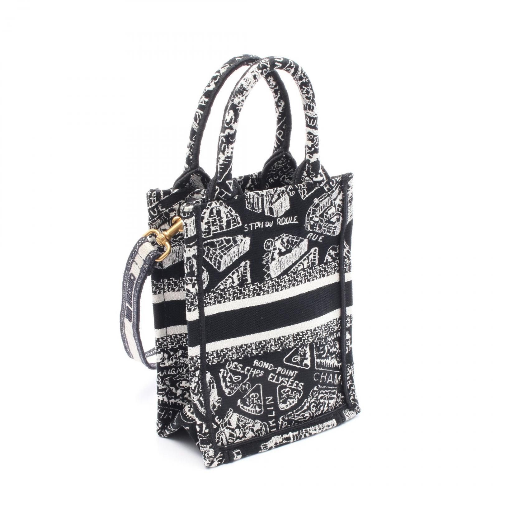 Dior Dior Dior BOOK TOTE Canvas 2way bag Canvas Handbag Size ONE SIZE - 2 Thumbnail