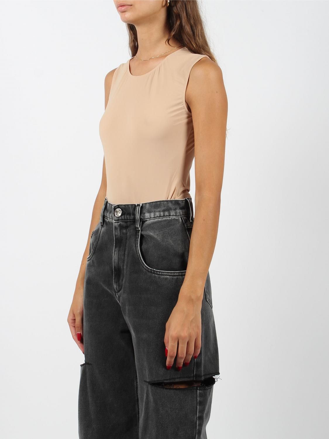 Maison Margiela Maison Margiela Bodysuit Woman Nude Size XS / US 0-2 / IT 36-38 - 3 Thumbnail