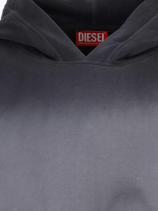Diesel DIESEL Men Hoodies A19295 0PKAM 9XX Black Size US M / EU 48-50 / 2 - 4 Thumbnail