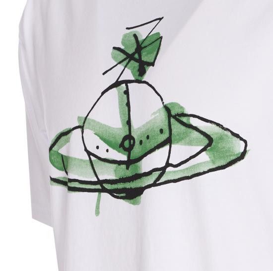 Vivienne Westwood VIVIENNE WESTWOOD Men T-Shirts 3G01003W J001MA401 White Size US S / EU 44-46 / 1 - 3 Thumbnail