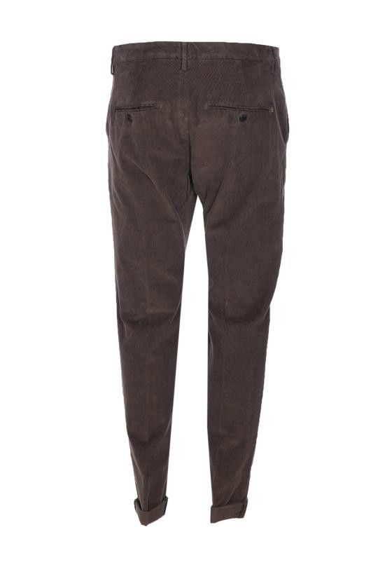 Dondup DONDUP Men Straight Pants UP235 VS0028U PT0737 Brown Size US 33 - 2 Thumbnail
