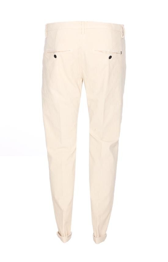 Dondup DONDUP Men Straight Pants UP235 VS0028U PT0005 White Size US 34 / EU 50 - 2 Thumbnail
