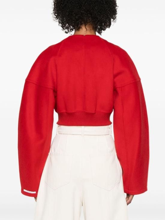 Sportmax SPORTMAX Women Jackets 12041011600 015 Red Size M / US 6-8 / IT 42-44 - 3 Thumbnail