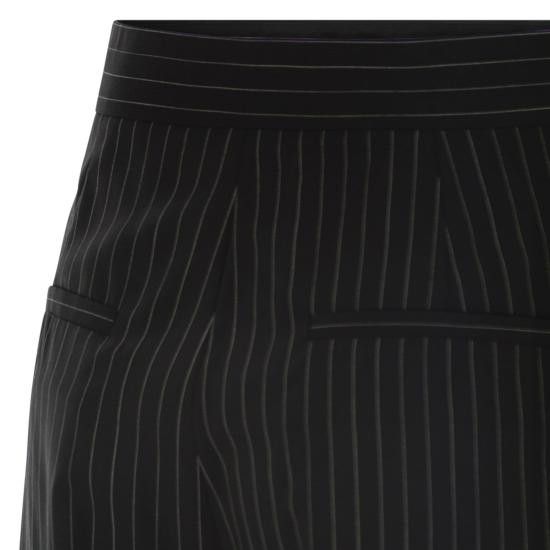 Max Mara MAX MARA Women Straight Pants 2521136021600 BLACK Size 27" / US 4 / IT 40 - 4 Thumbnail