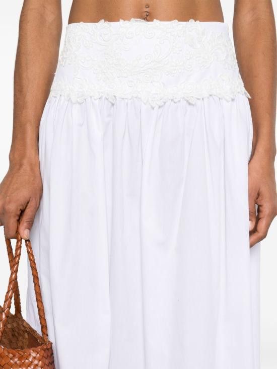 ERMANNO SCERVINO Women Mid Skirts D464O605 OVZ10601 White