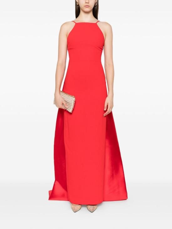 Solace London SOLACE LONDON Women Long Skirts OS44009 RED Red Size S / US 4 / IT 40 - 3 Thumbnail